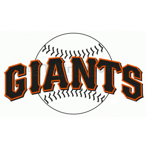 San Francisco Giants T-shirts Iron On Transfers N1892 - Click Image to Close